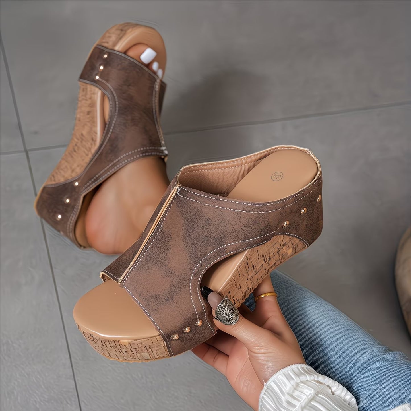 Sandalias de cuero - Kora