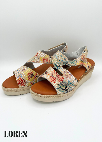 Sandalias de cuña LOREN