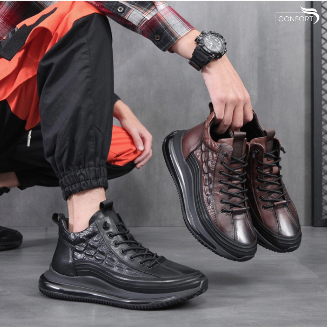 Botas de cuero Confort