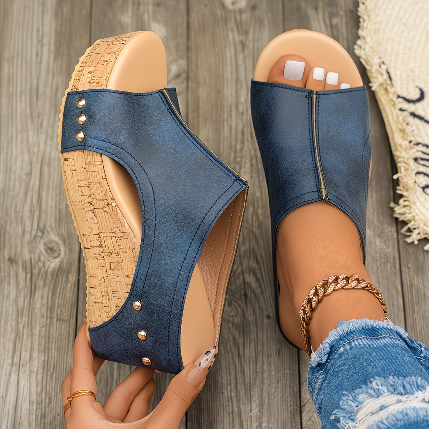 Sandalias de cuero - Kora