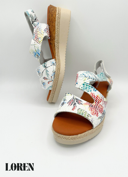 Sandalias de cuña LOREN