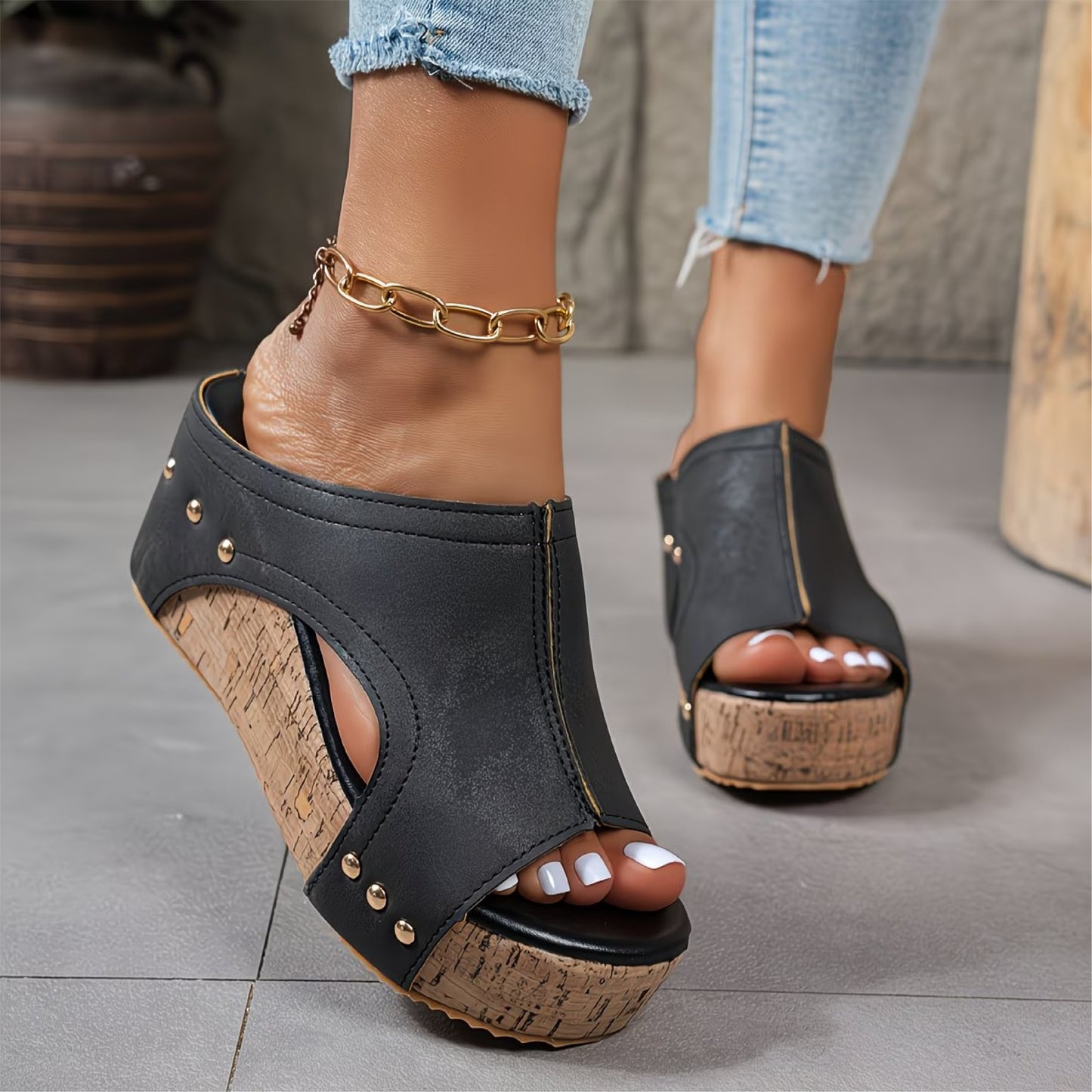 Sandalias de cuero - Kora