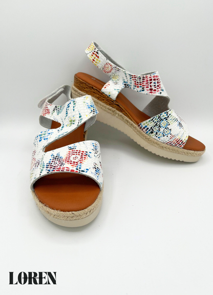 Sandalias de cuña LOREN