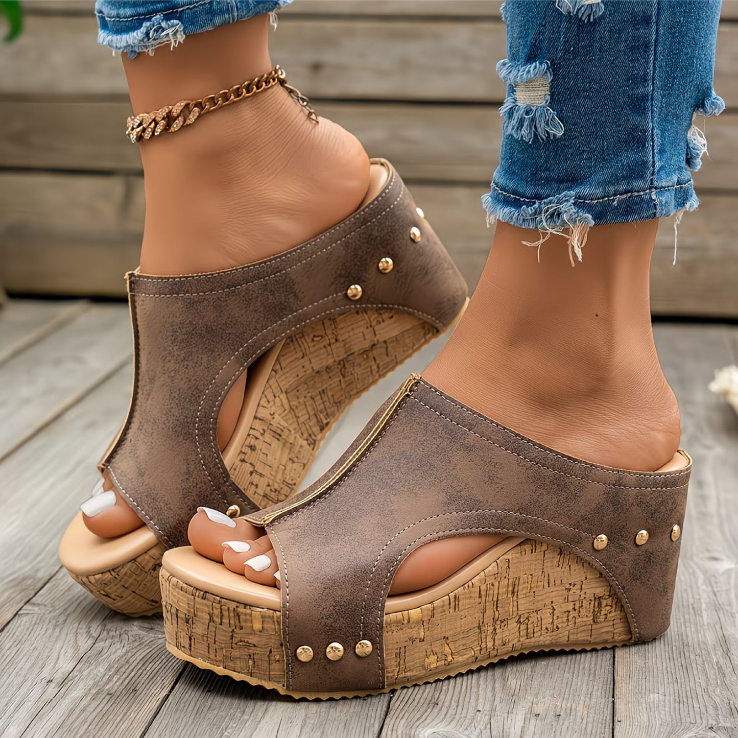 Sandalias de cuero - Kora