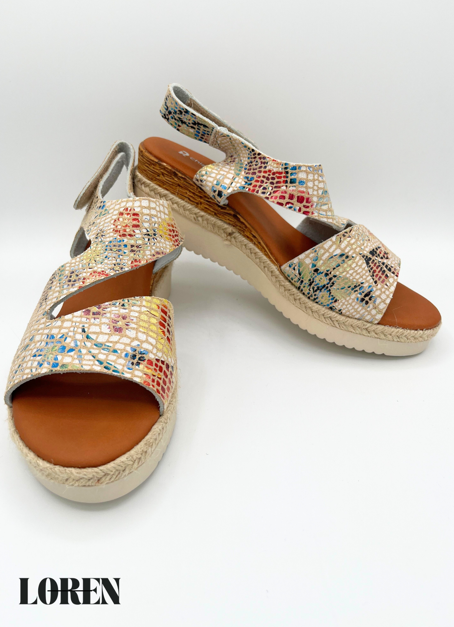 Sandalias de cuña LOREN