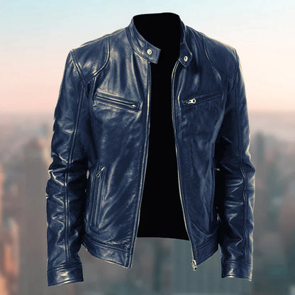 Chaqueta de cuero Ezequiel